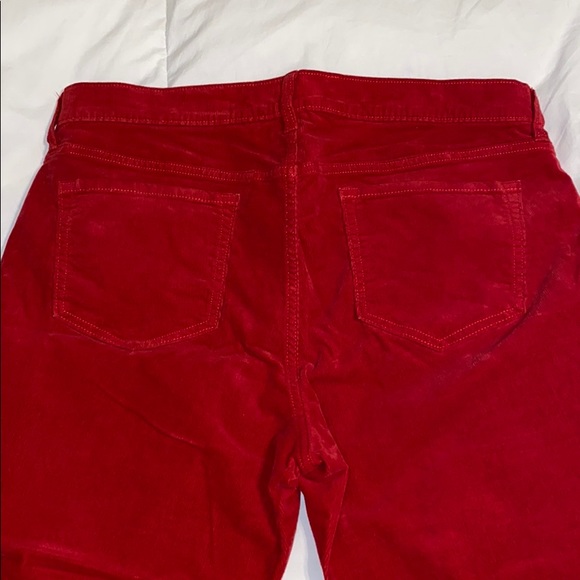 Red corduroy jeans - Picture 3 of 4